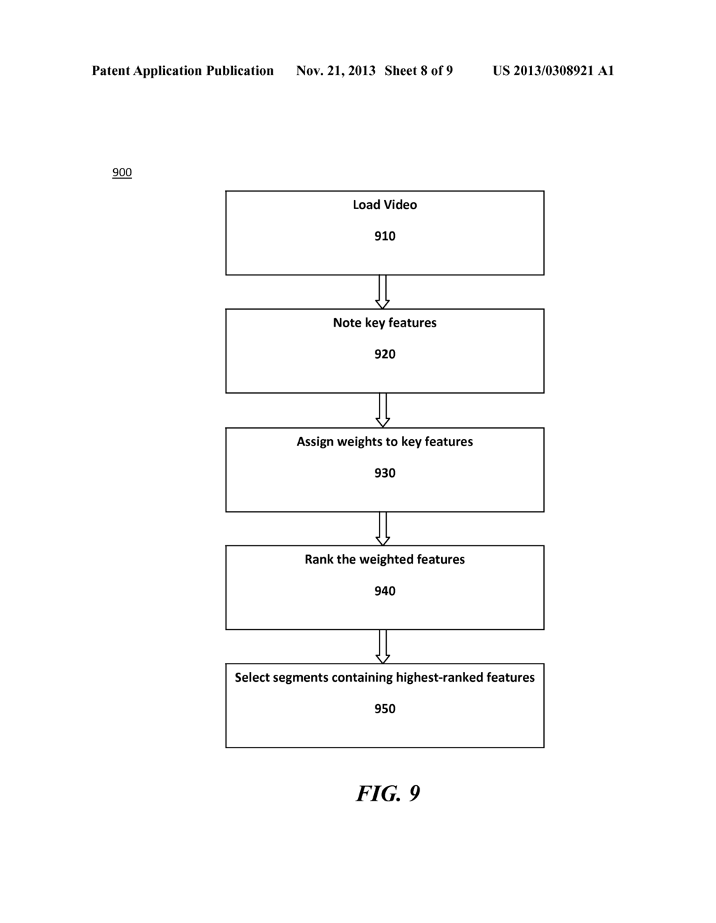 CREATING VIDEO SYNOPSIS FOR USE IN PLAYBACK - diagram, schematic, and image 09