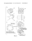 TOOL FOR CUTTING GEAR AND METHOD FOR CUTTING GEAR diagram and image