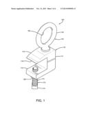 Repositionable Trailer Tie-Down Bracket diagram and image