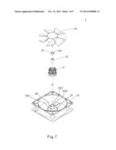 FAN BEARING RETAINING STRUCTURE diagram and image