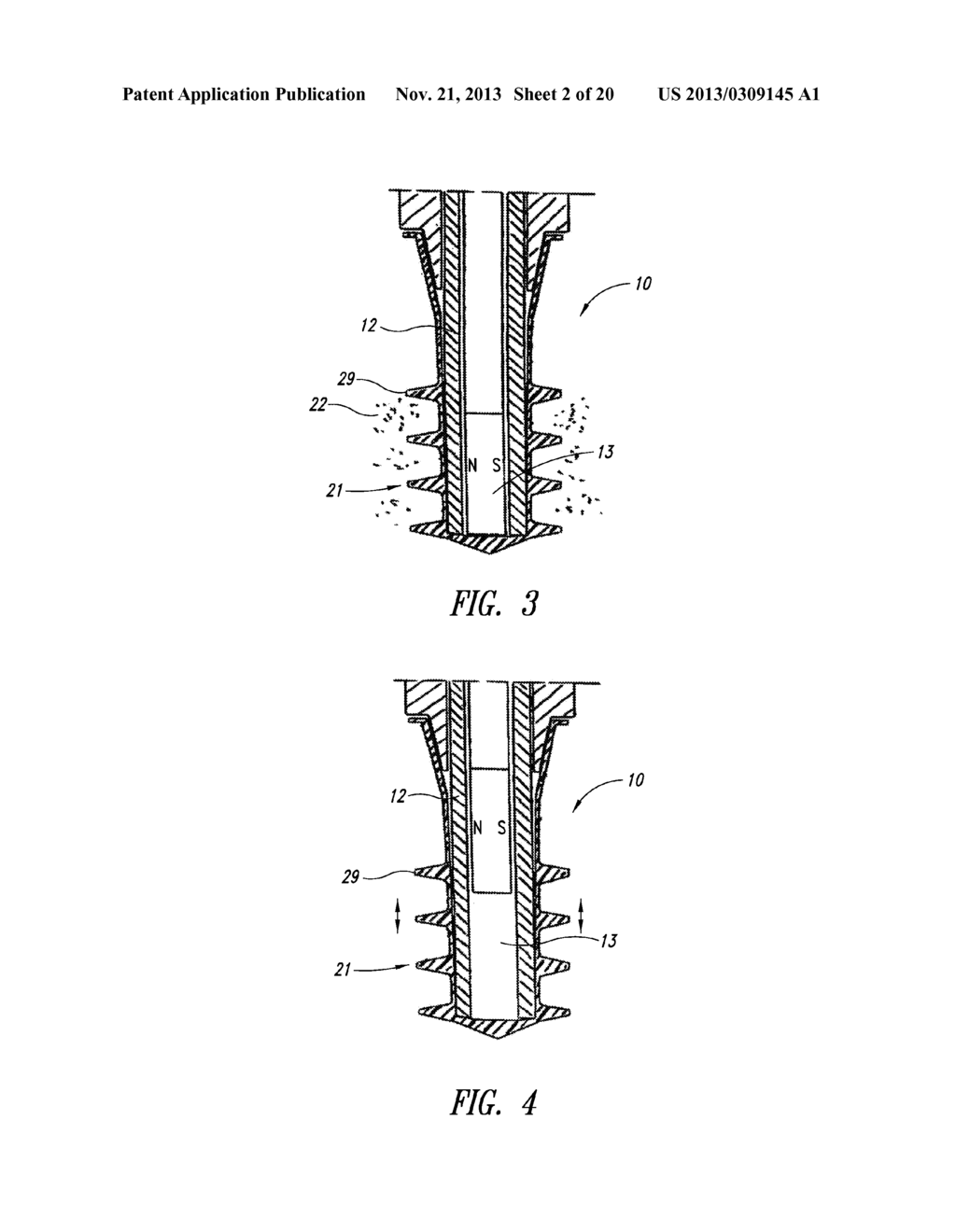 METHOD AND A DEVICE FOR TREATING MICROPARTICLES - diagram, schematic, and image 03