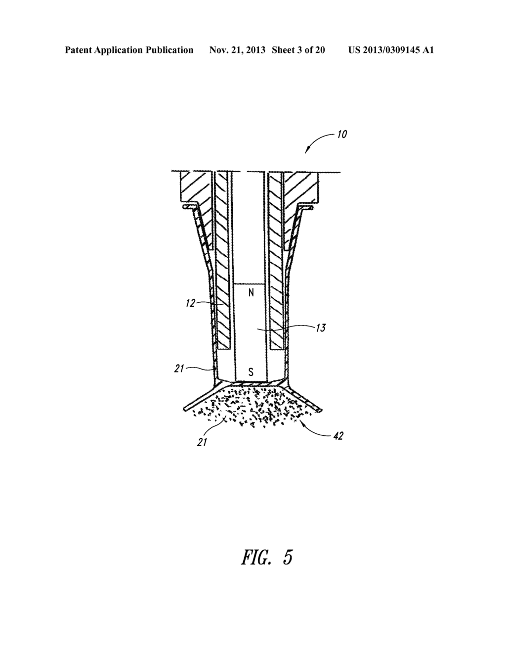 METHOD AND A DEVICE FOR TREATING MICROPARTICLES - diagram, schematic, and image 04