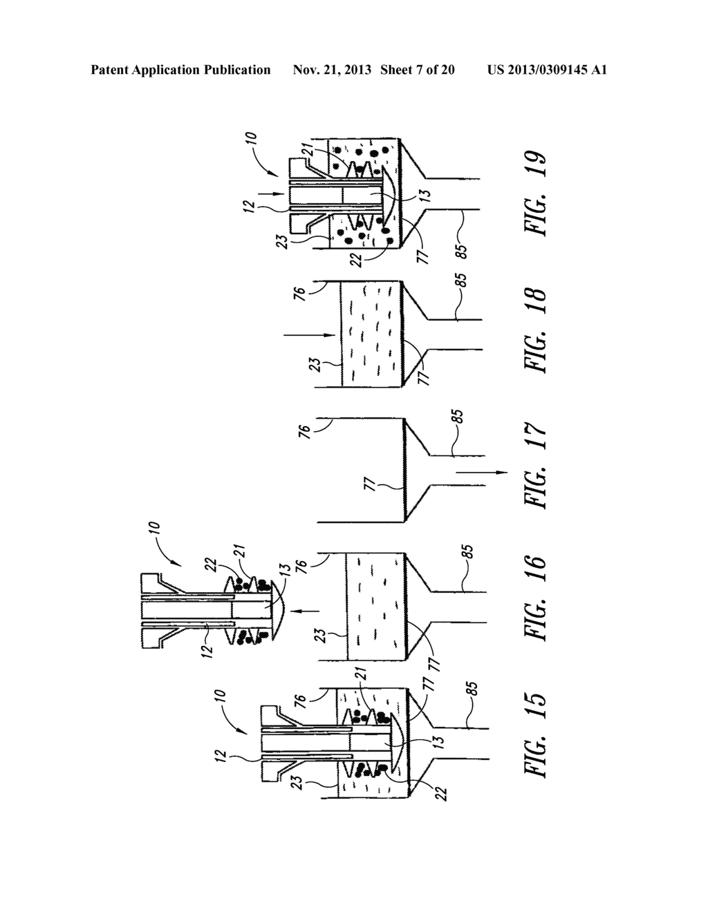 METHOD AND A DEVICE FOR TREATING MICROPARTICLES - diagram, schematic, and image 08