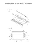 COOLING MEMBER OF IMPROVED COOLING EFFICIENCY AND BATTERY MODULE EMPLOYED     WITH THE SAME diagram and image