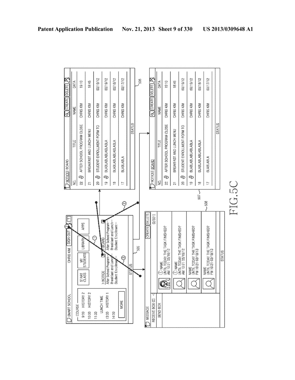 METHOD, APPARATUS AND SYSTEM FOR INTERACTIVE CLASS SUPPORT AND EDUCATION     MANAGEMENT - diagram, schematic, and image 10