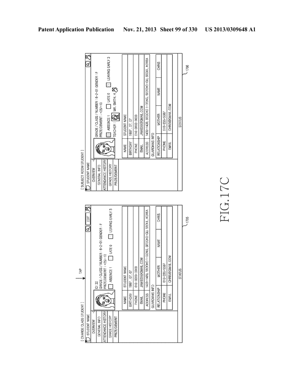 METHOD, APPARATUS AND SYSTEM FOR INTERACTIVE CLASS SUPPORT AND EDUCATION     MANAGEMENT - diagram, schematic, and image 100