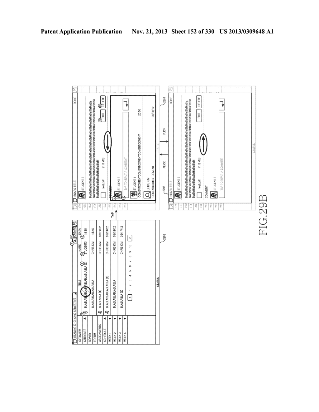 METHOD, APPARATUS AND SYSTEM FOR INTERACTIVE CLASS SUPPORT AND EDUCATION     MANAGEMENT - diagram, schematic, and image 153