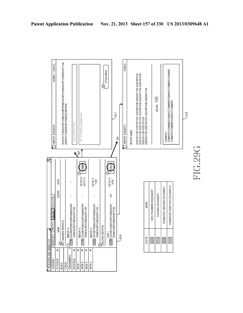 METHOD, APPARATUS AND SYSTEM FOR INTERACTIVE CLASS SUPPORT AND EDUCATION     MANAGEMENT - diagram, schematic, and image 158