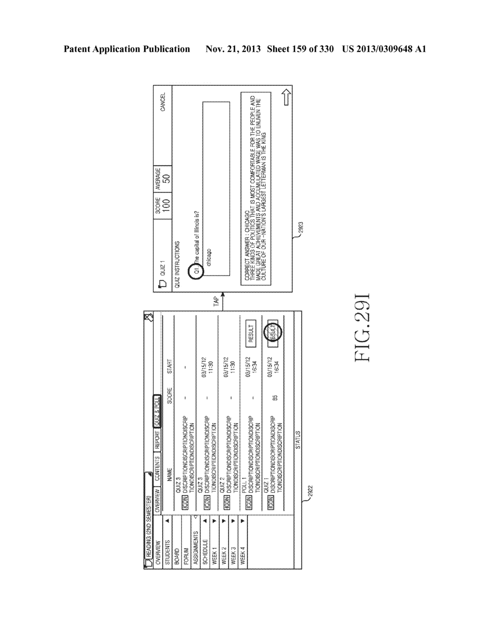 METHOD, APPARATUS AND SYSTEM FOR INTERACTIVE CLASS SUPPORT AND EDUCATION     MANAGEMENT - diagram, schematic, and image 160