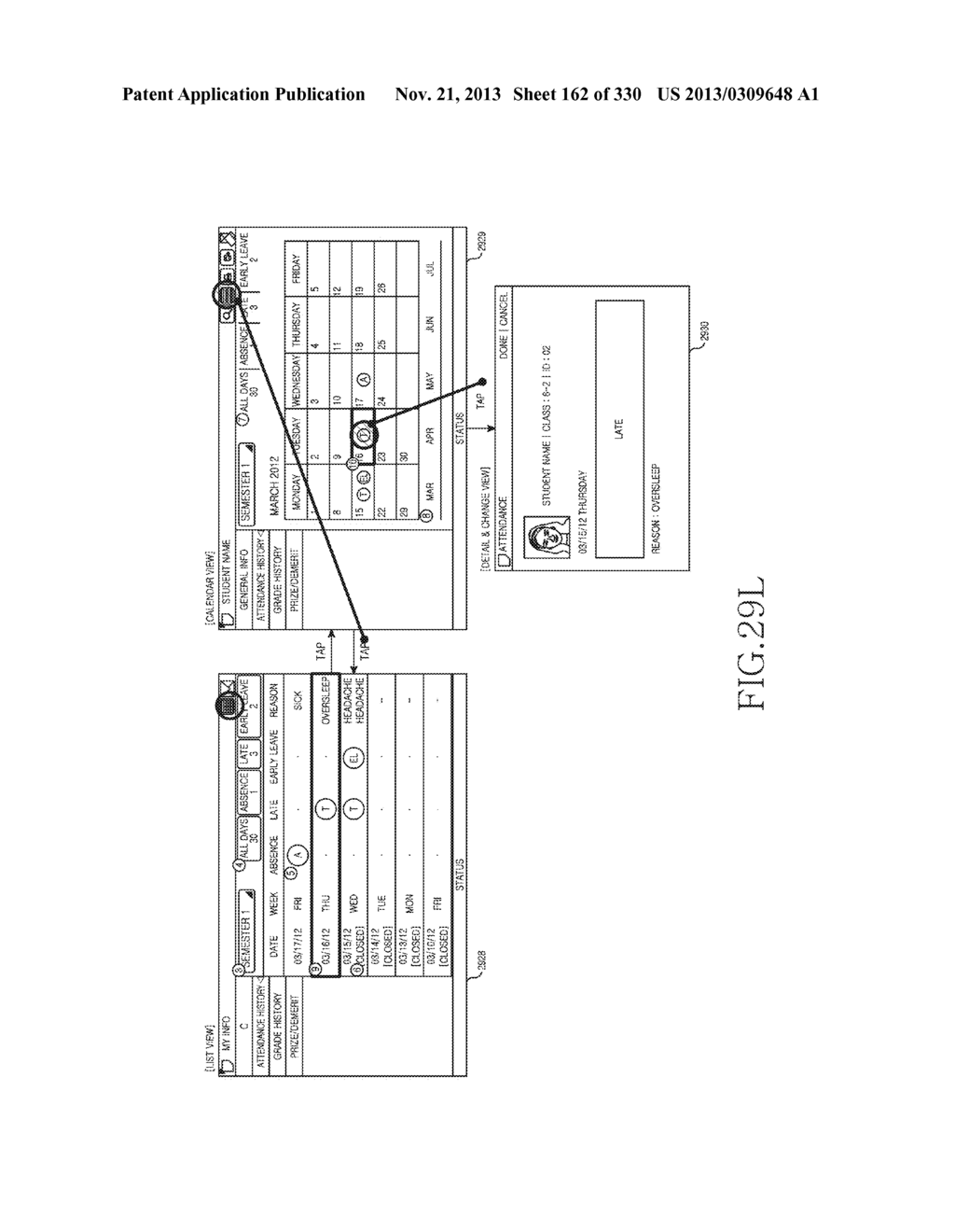 METHOD, APPARATUS AND SYSTEM FOR INTERACTIVE CLASS SUPPORT AND EDUCATION     MANAGEMENT - diagram, schematic, and image 163