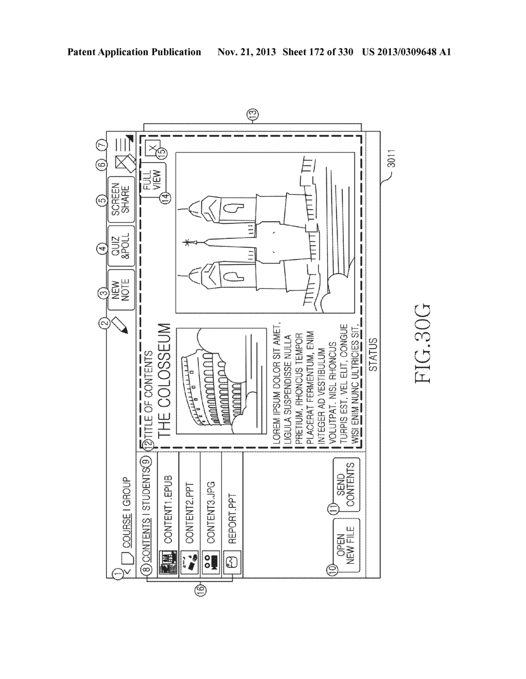 METHOD, APPARATUS AND SYSTEM FOR INTERACTIVE CLASS SUPPORT AND EDUCATION     MANAGEMENT - diagram, schematic, and image 173