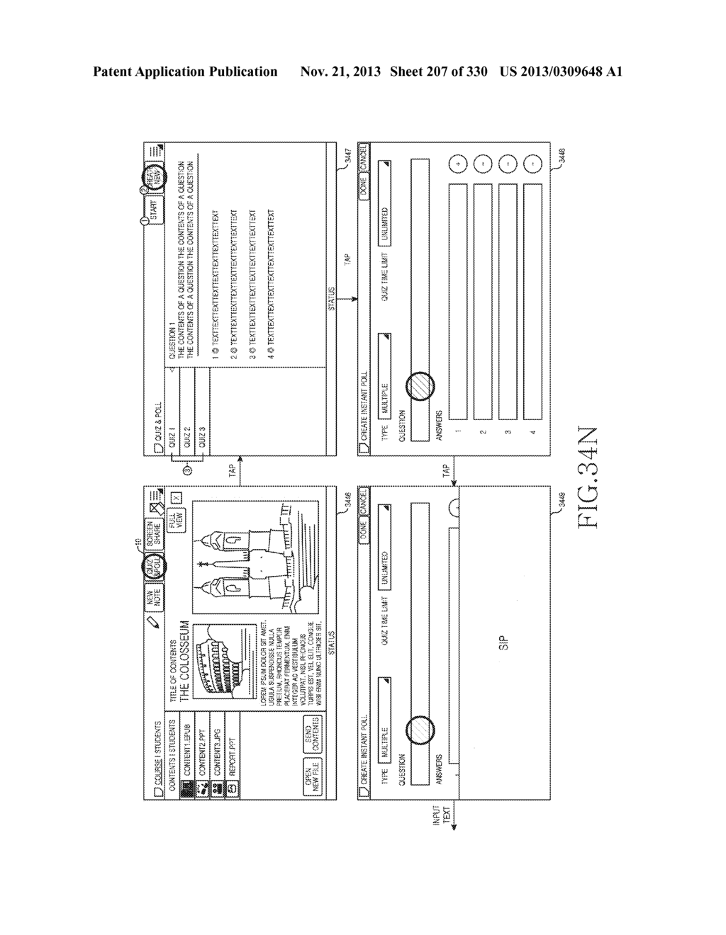 METHOD, APPARATUS AND SYSTEM FOR INTERACTIVE CLASS SUPPORT AND EDUCATION     MANAGEMENT - diagram, schematic, and image 208