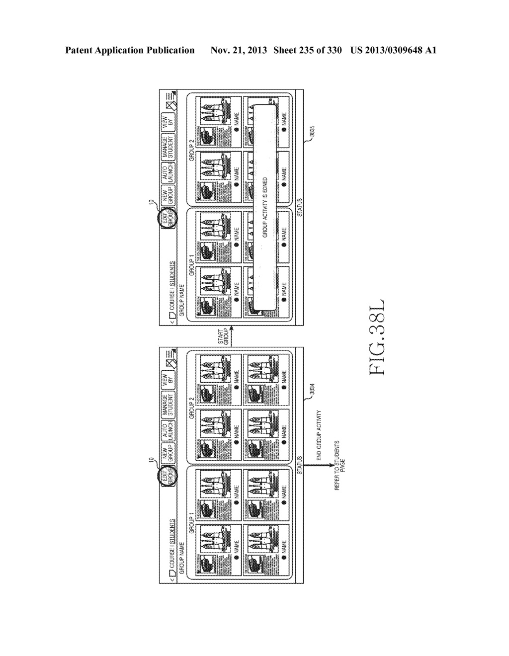 METHOD, APPARATUS AND SYSTEM FOR INTERACTIVE CLASS SUPPORT AND EDUCATION     MANAGEMENT - diagram, schematic, and image 236