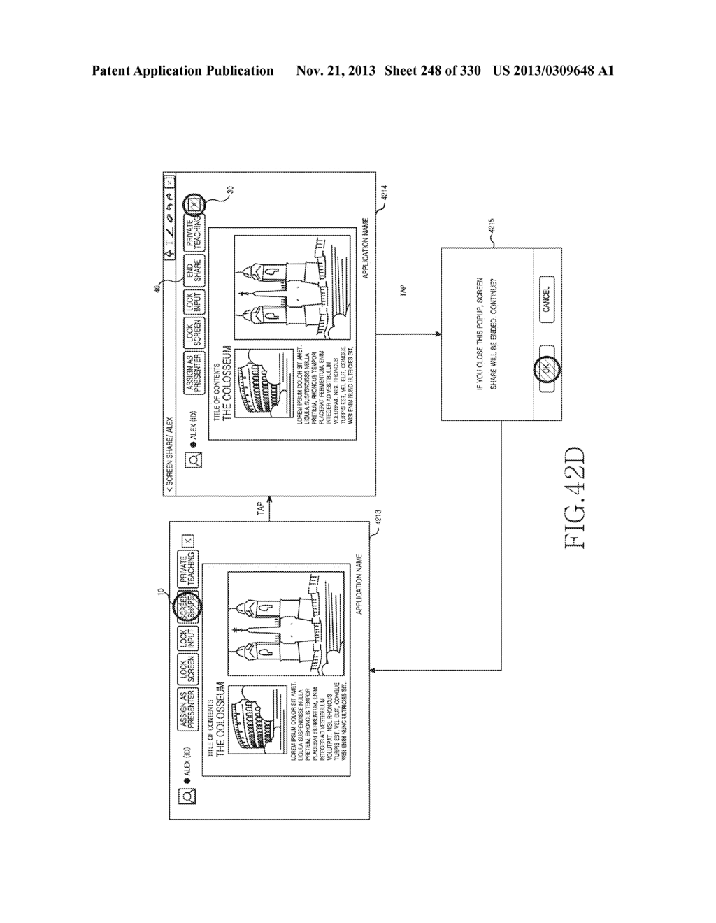 METHOD, APPARATUS AND SYSTEM FOR INTERACTIVE CLASS SUPPORT AND EDUCATION     MANAGEMENT - diagram, schematic, and image 249