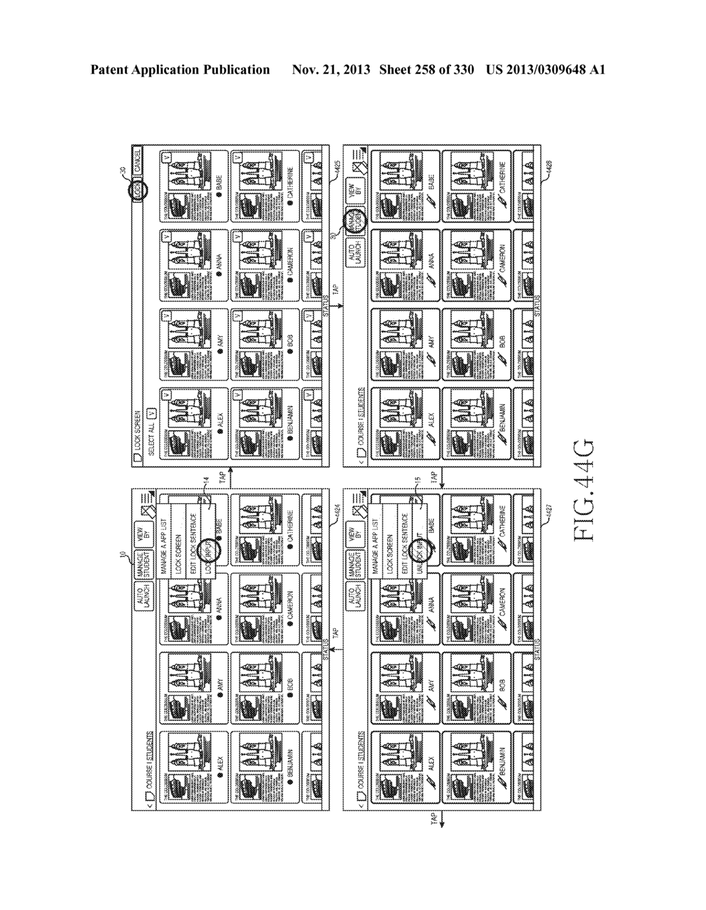 METHOD, APPARATUS AND SYSTEM FOR INTERACTIVE CLASS SUPPORT AND EDUCATION     MANAGEMENT - diagram, schematic, and image 259