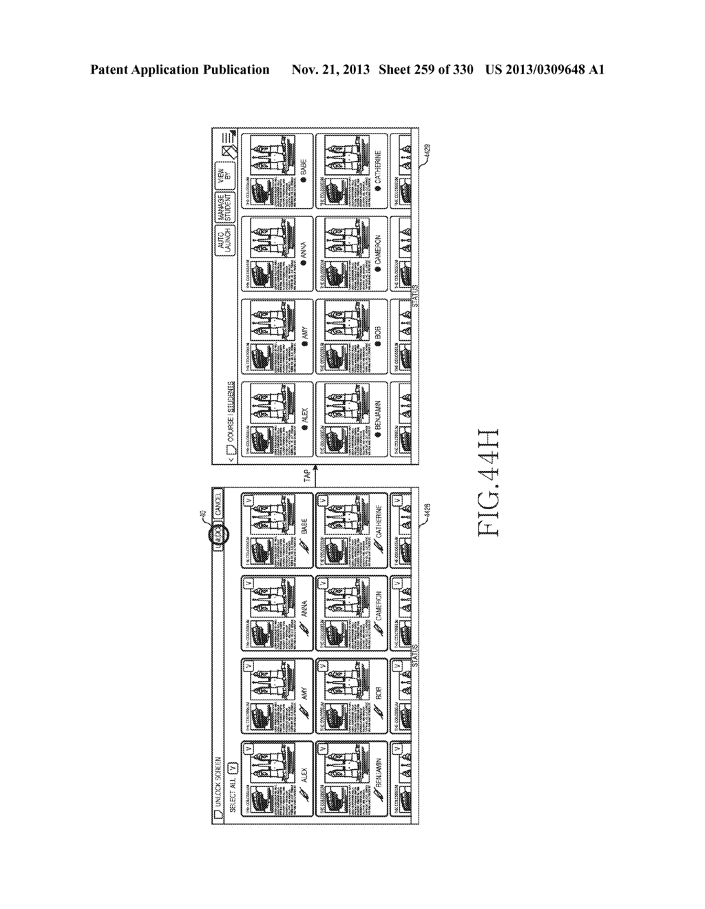 METHOD, APPARATUS AND SYSTEM FOR INTERACTIVE CLASS SUPPORT AND EDUCATION     MANAGEMENT - diagram, schematic, and image 260