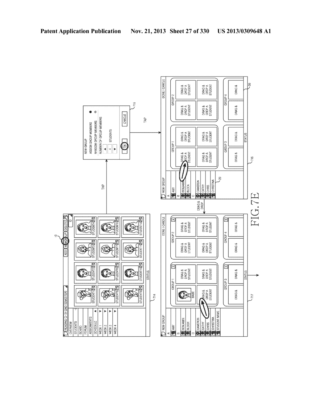 METHOD, APPARATUS AND SYSTEM FOR INTERACTIVE CLASS SUPPORT AND EDUCATION     MANAGEMENT - diagram, schematic, and image 28