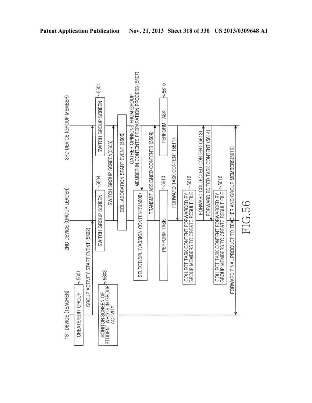 METHOD, APPARATUS AND SYSTEM FOR INTERACTIVE CLASS SUPPORT AND EDUCATION     MANAGEMENT - diagram, schematic, and image 319