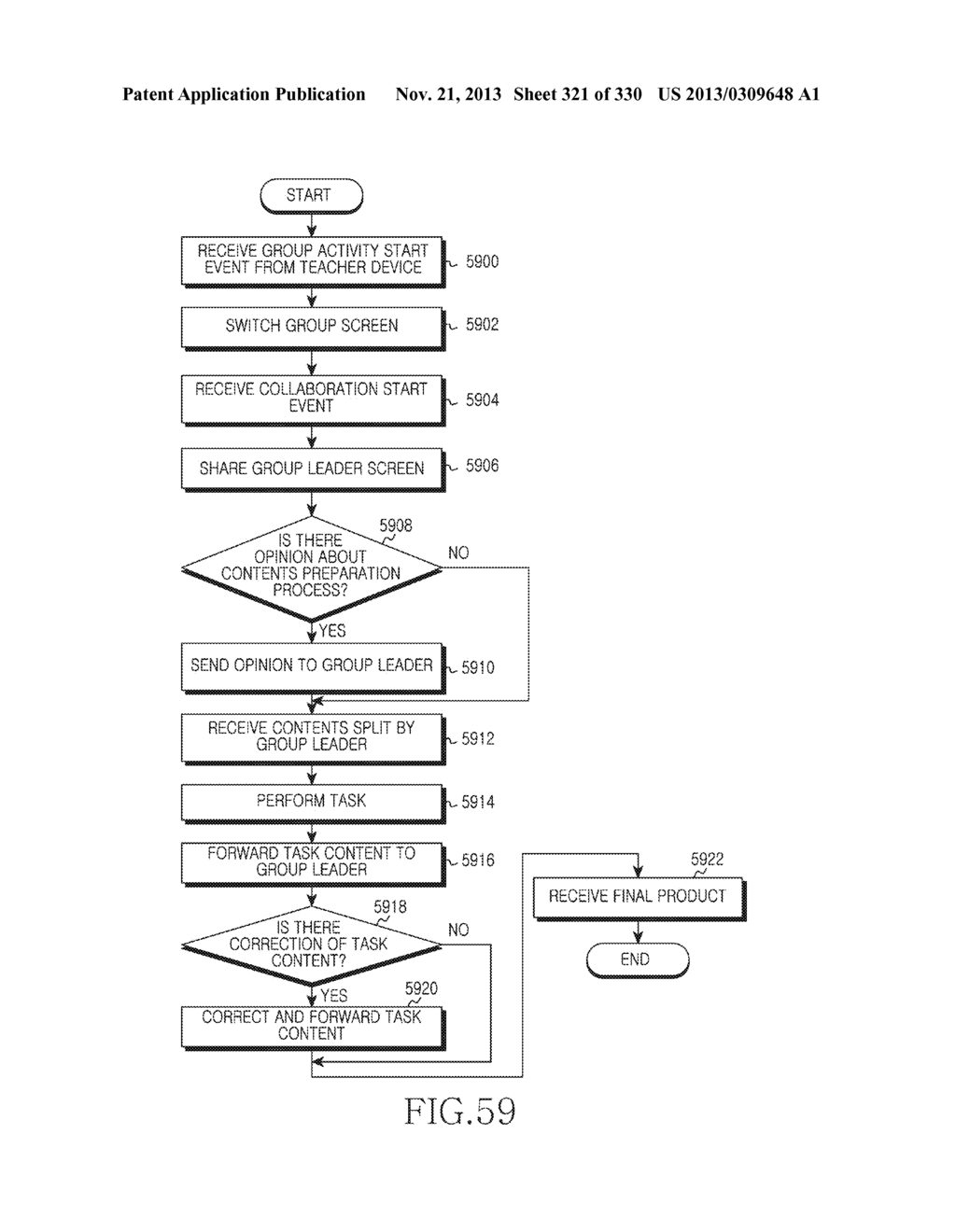 METHOD, APPARATUS AND SYSTEM FOR INTERACTIVE CLASS SUPPORT AND EDUCATION     MANAGEMENT - diagram, schematic, and image 322