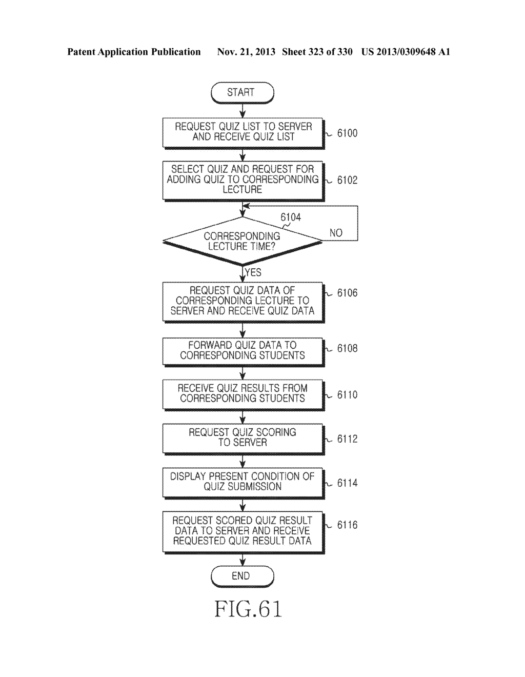 METHOD, APPARATUS AND SYSTEM FOR INTERACTIVE CLASS SUPPORT AND EDUCATION     MANAGEMENT - diagram, schematic, and image 324