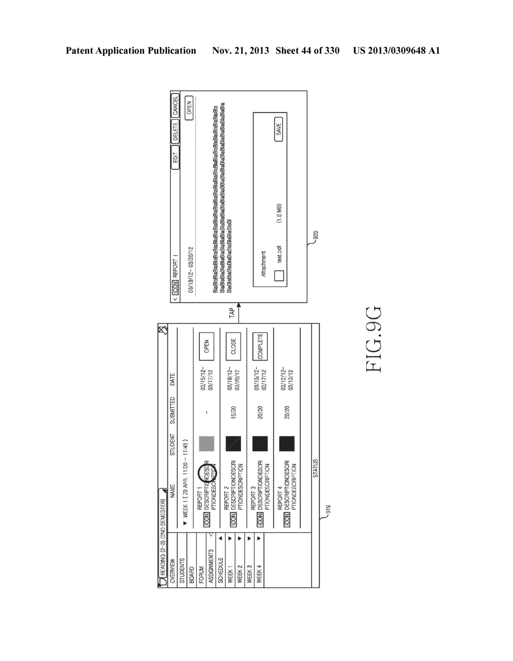 METHOD, APPARATUS AND SYSTEM FOR INTERACTIVE CLASS SUPPORT AND EDUCATION     MANAGEMENT - diagram, schematic, and image 45