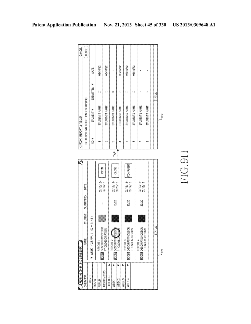 METHOD, APPARATUS AND SYSTEM FOR INTERACTIVE CLASS SUPPORT AND EDUCATION     MANAGEMENT - diagram, schematic, and image 46