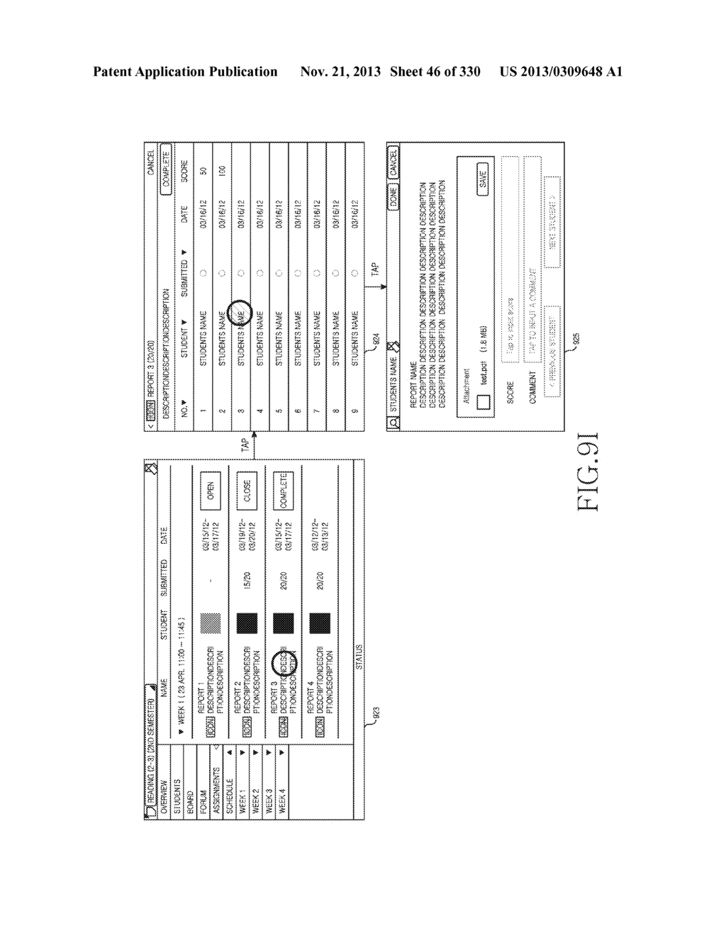 METHOD, APPARATUS AND SYSTEM FOR INTERACTIVE CLASS SUPPORT AND EDUCATION     MANAGEMENT - diagram, schematic, and image 47