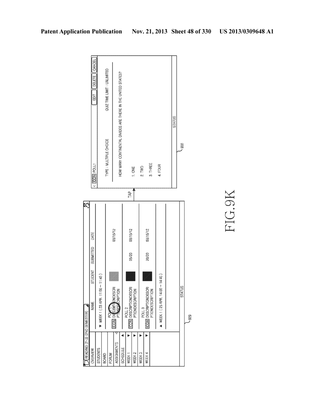 METHOD, APPARATUS AND SYSTEM FOR INTERACTIVE CLASS SUPPORT AND EDUCATION     MANAGEMENT - diagram, schematic, and image 49