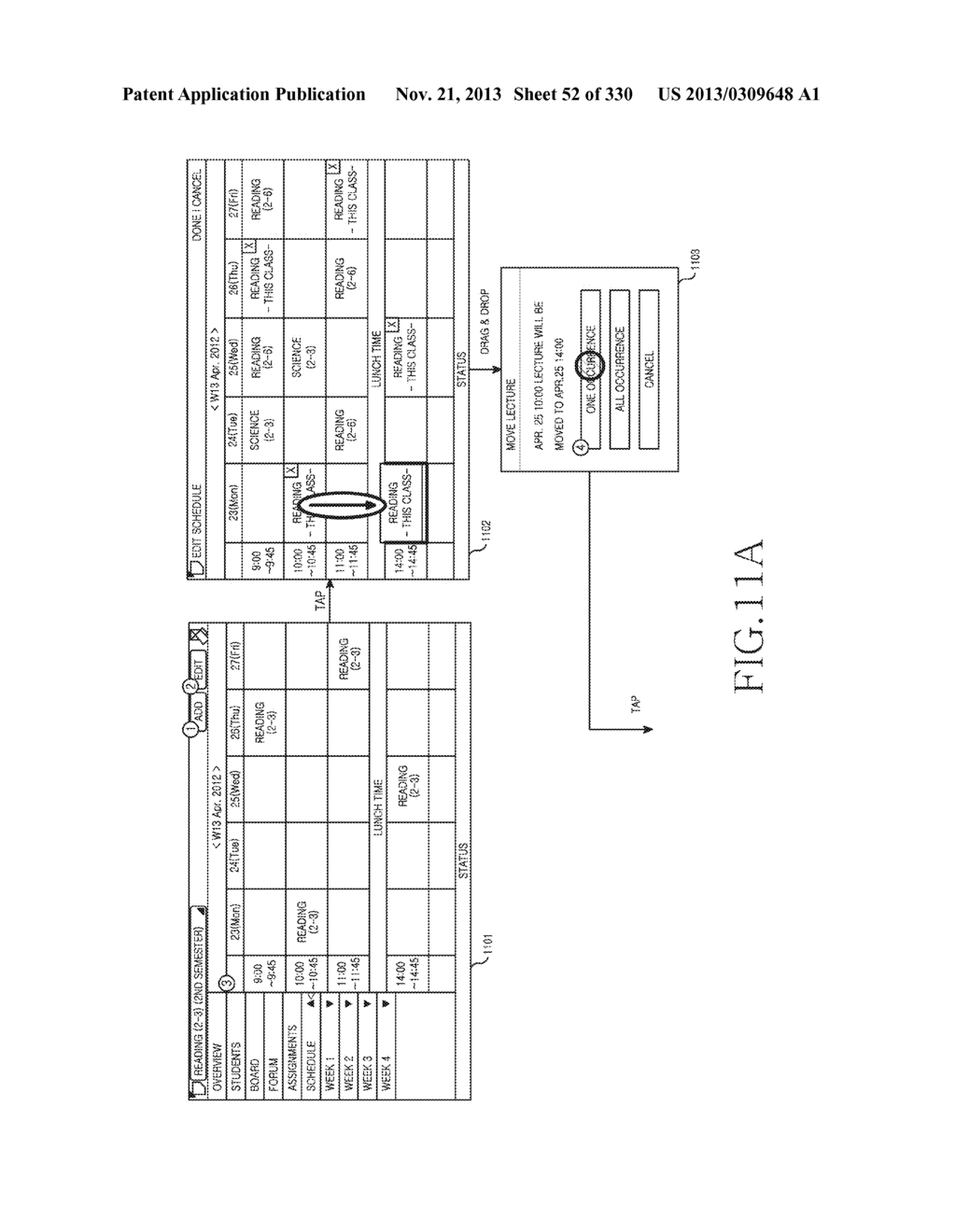 METHOD, APPARATUS AND SYSTEM FOR INTERACTIVE CLASS SUPPORT AND EDUCATION     MANAGEMENT - diagram, schematic, and image 53