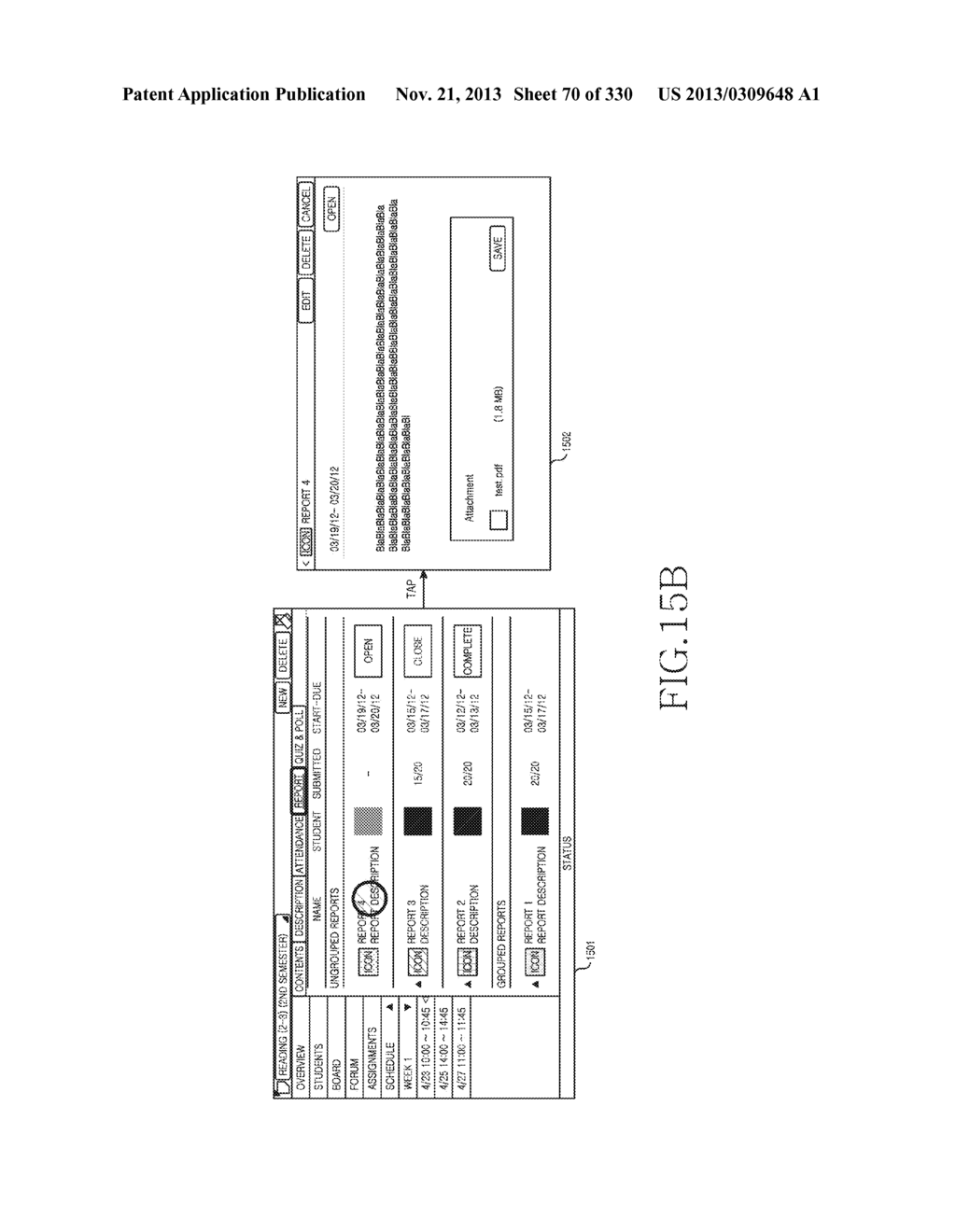 METHOD, APPARATUS AND SYSTEM FOR INTERACTIVE CLASS SUPPORT AND EDUCATION     MANAGEMENT - diagram, schematic, and image 71