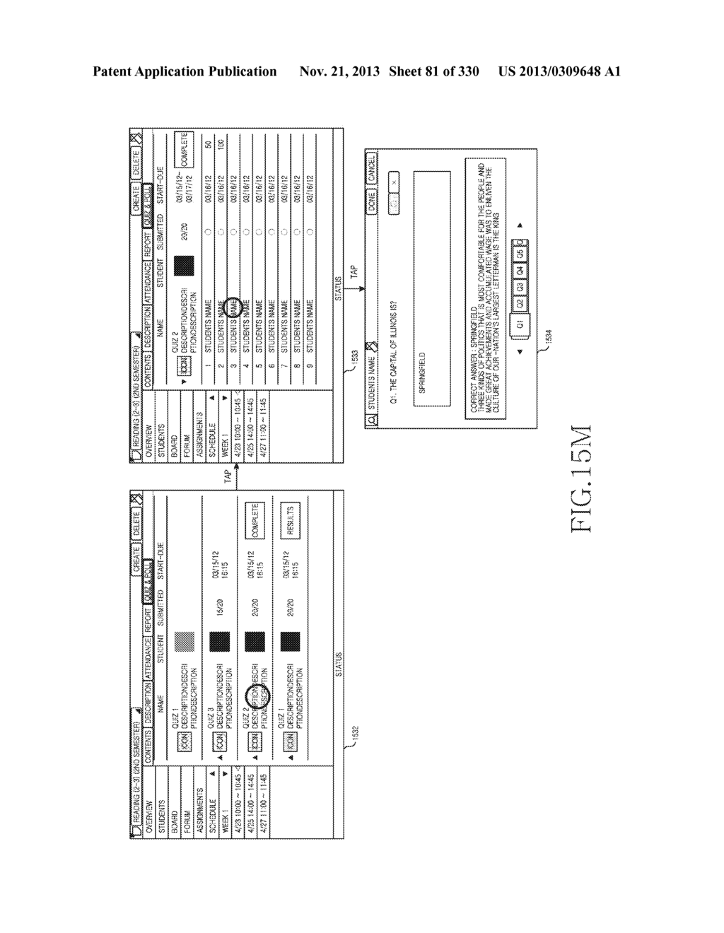 METHOD, APPARATUS AND SYSTEM FOR INTERACTIVE CLASS SUPPORT AND EDUCATION     MANAGEMENT - diagram, schematic, and image 82