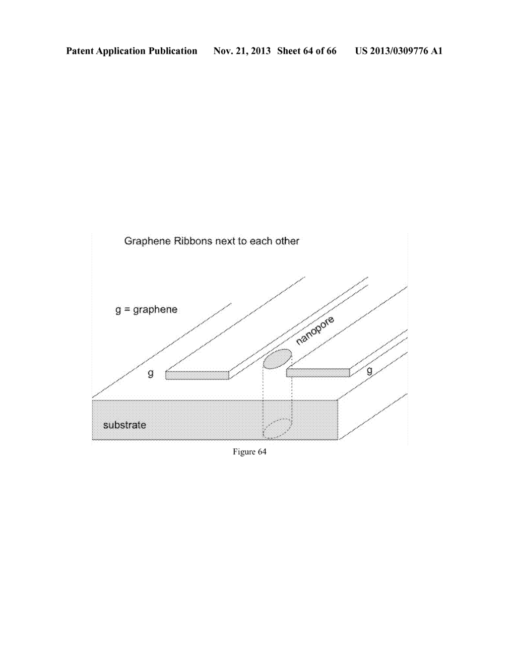 Graphene-Based Nanopore and Nanostructure Devices and Methods for     Macromolecular Analysis - diagram, schematic, and image 65