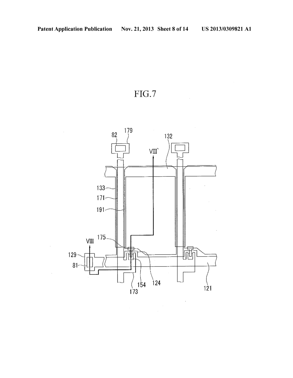 THIN FILM TRANSISTOR ARRAY SUBSTRATE FOR A DISPLAY PANEL AND A METHOD FOR     MANUFACTURING A THIN FILM TRANSISTOR ARRAY SUBSTRATE FOR A DISPLAY PANEL - diagram, schematic, and image 09