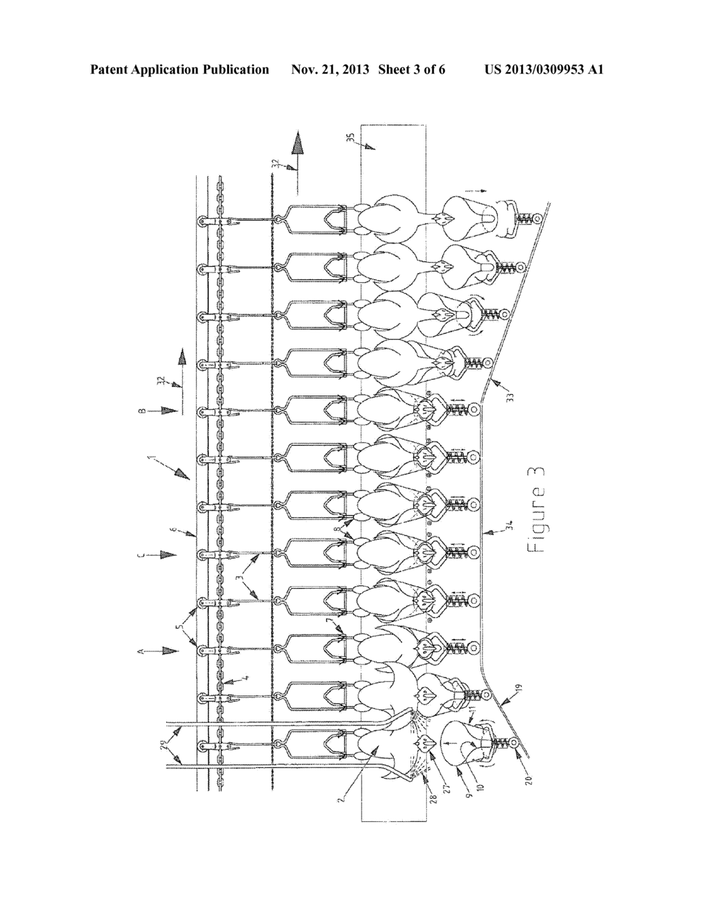 Method and Installation for Killing Poultry - diagram, schematic, and image 04