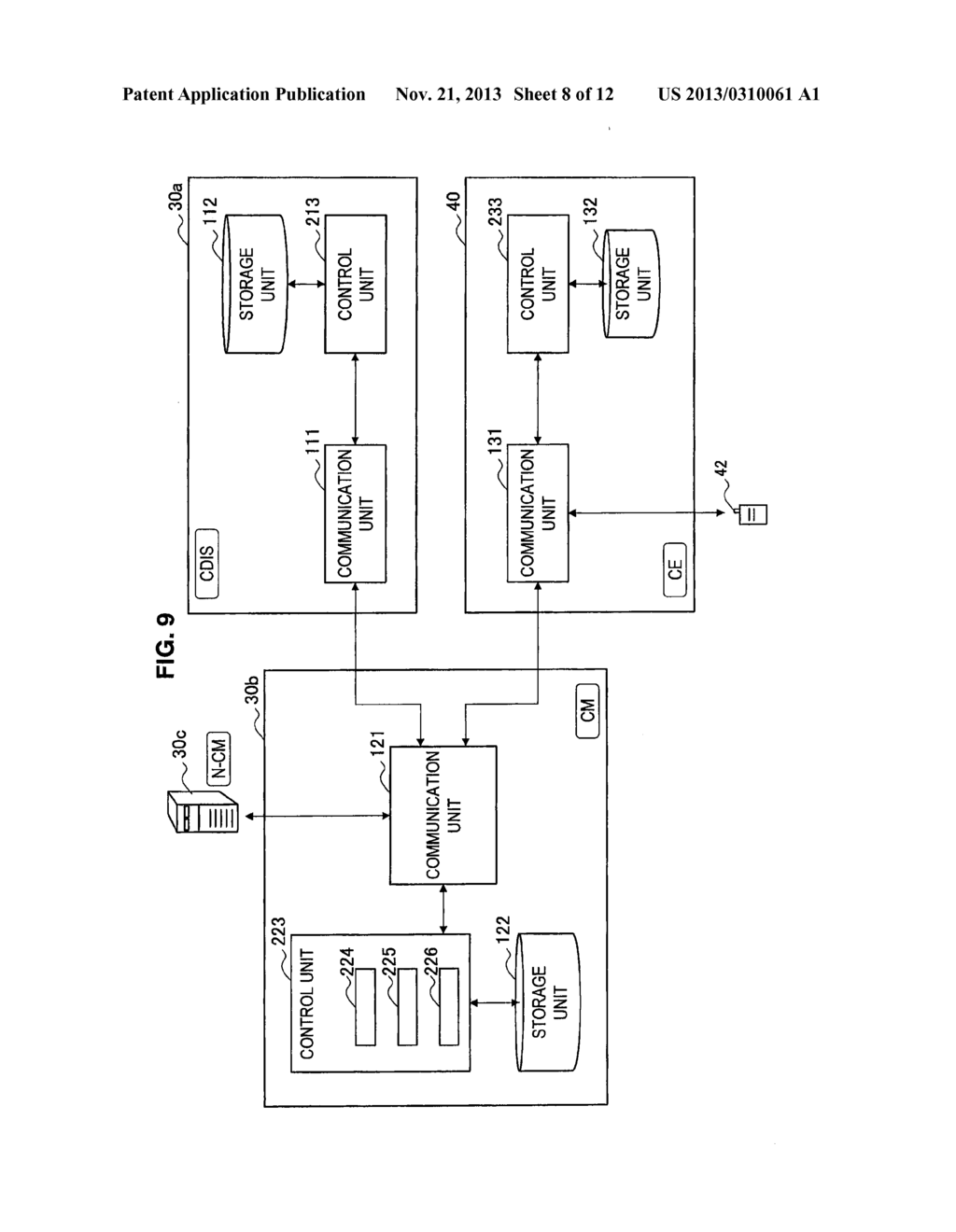 COMMUNICATION CONTROL APPARATUS, COMMUNICATION CONTROL METHOD, PROGRAM,     AND COMMUNICATION SYSTEM - diagram, schematic, and image 09