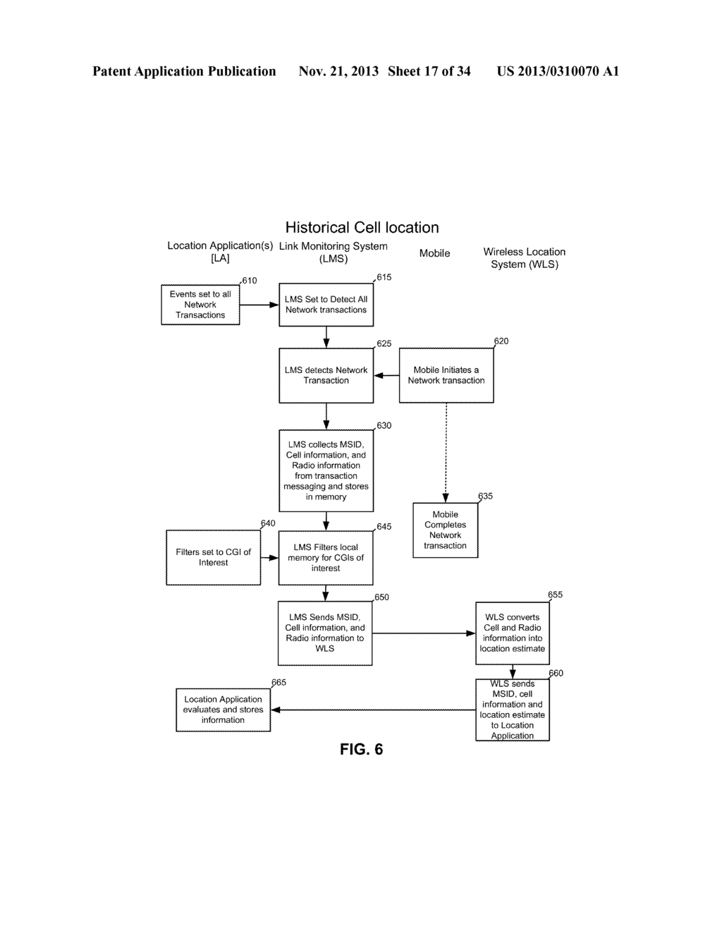 Advanced Triggers for Location-Based Service Applications in a Wireless     Location System - diagram, schematic, and image 18