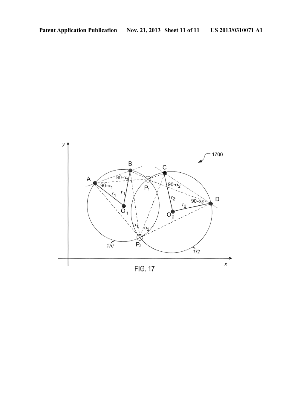 POSITION DETERMINATION USING HORIZONTAL ANGLES - diagram, schematic, and image 12