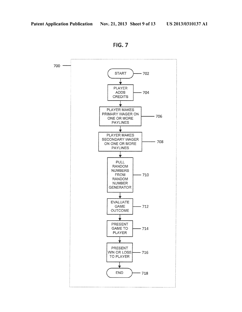 ELECTRONIC GAMING DEVICE WITH SELECTABLE PAYLINES - diagram, schematic, and image 10