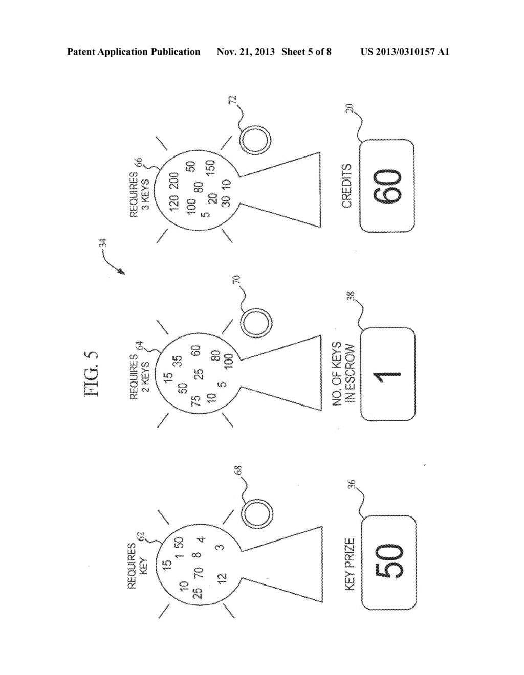 GAMING DEVICE HAVING A SELECTIVELY ACCESSIBLE BONUS SCHEME - diagram, schematic, and image 06