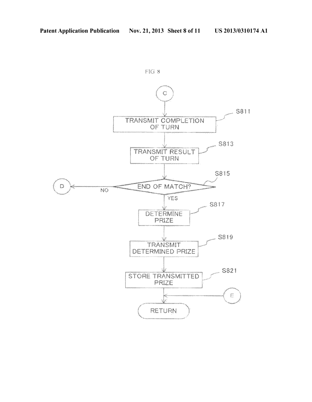 GAMING MACHINE CAPABLE OF BEING PLAYED BY A PLURALITY OF PLAYERS AND     DIVIDING THE PRIZE AMONG THEM - diagram, schematic, and image 09