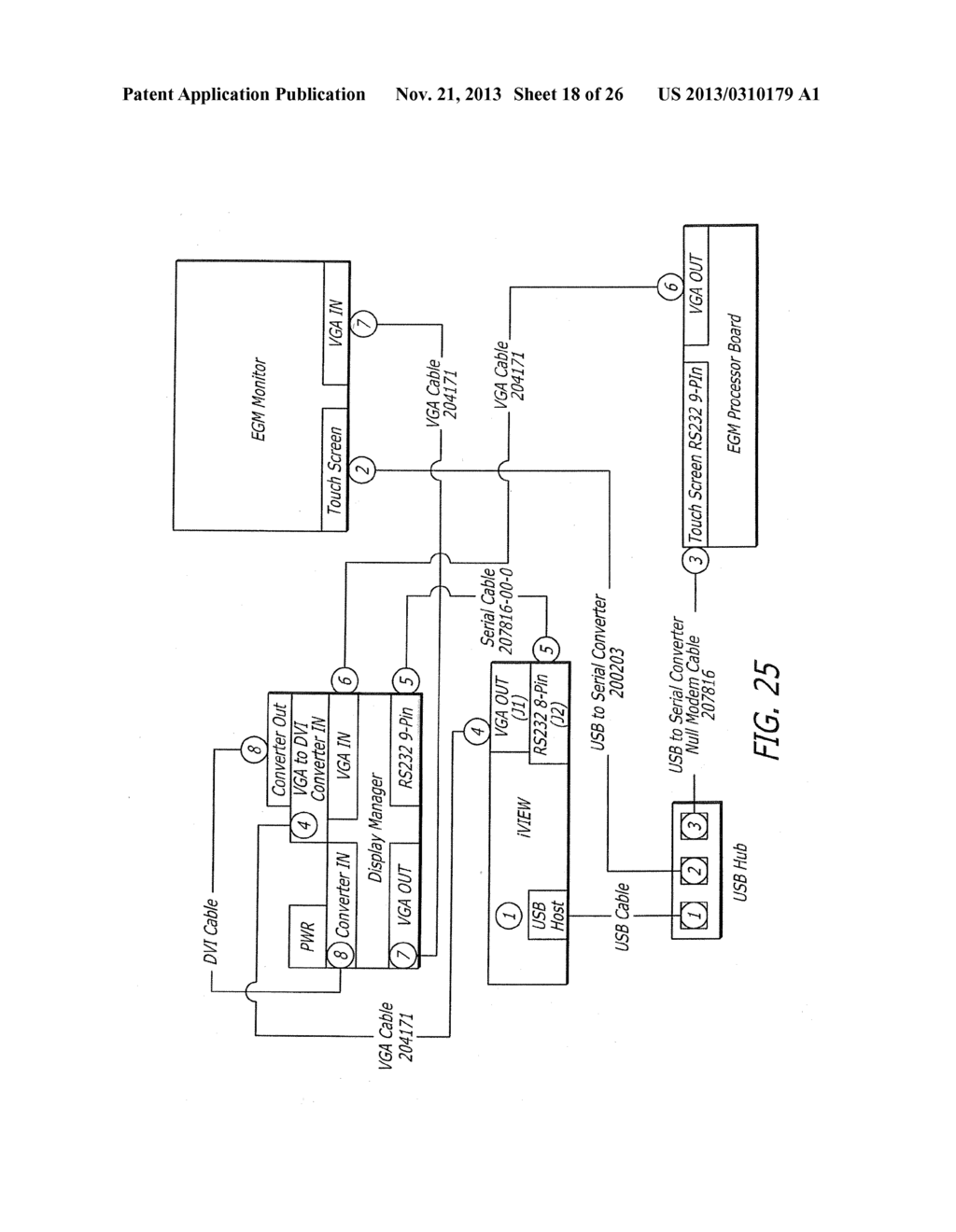 VIDEO SWITCHER AND TOUCH ROUTER SYSTEM FOR A GAMING MACHINE - diagram, schematic, and image 19