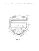 CONSOLE FOR EXERCISE APPARATUS diagram and image