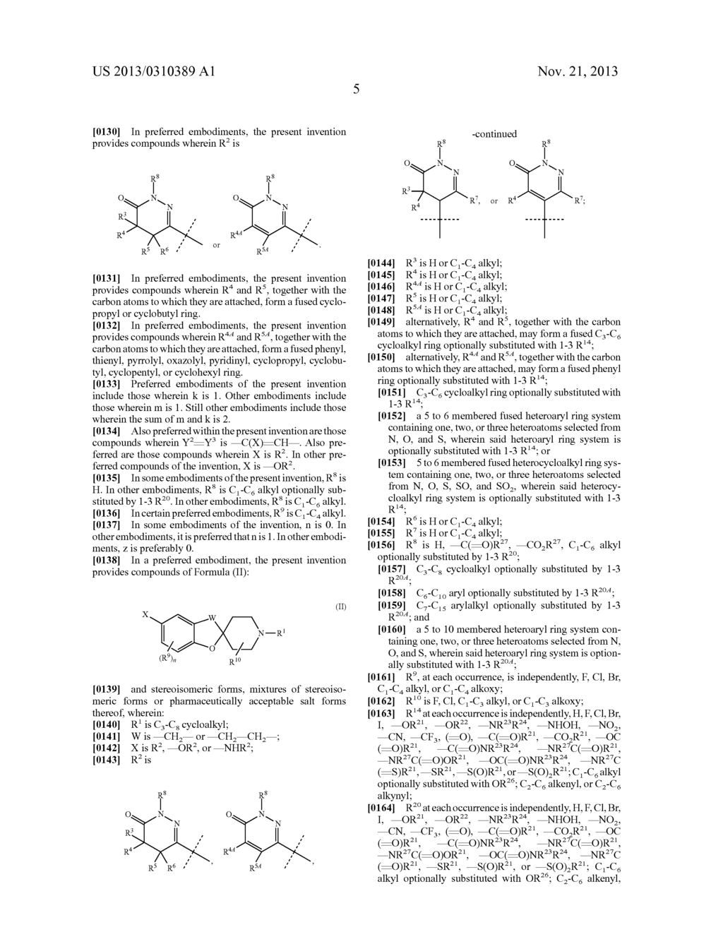 SUBSTITUTED SPIROCYCLIC PIPERIDINE DERIVATIVES AS HISTAMINE-3 (H3)     RECEPTOR LIGANDS - diagram, schematic, and image 06