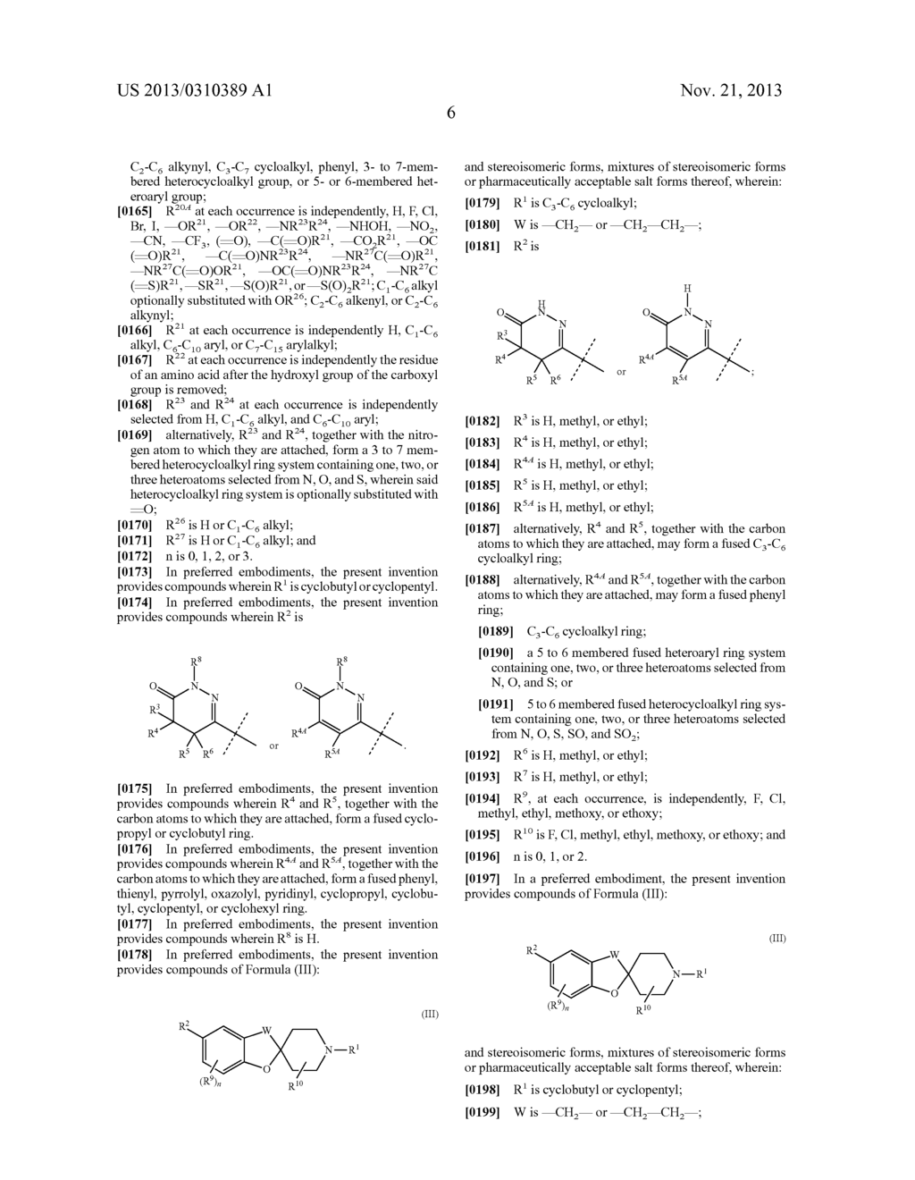 SUBSTITUTED SPIROCYCLIC PIPERIDINE DERIVATIVES AS HISTAMINE-3 (H3)     RECEPTOR LIGANDS - diagram, schematic, and image 07