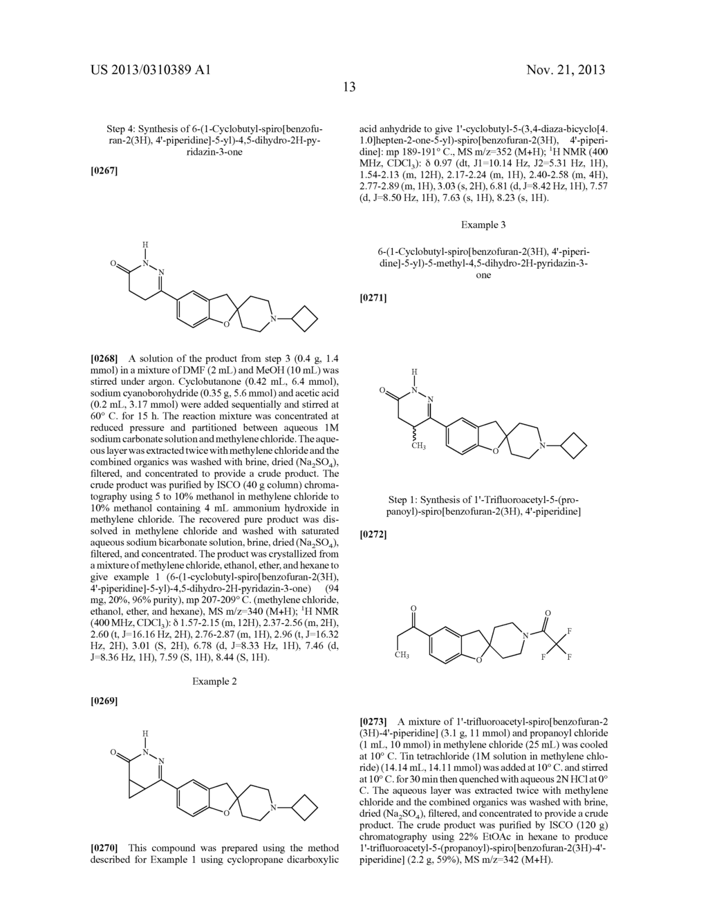 SUBSTITUTED SPIROCYCLIC PIPERIDINE DERIVATIVES AS HISTAMINE-3 (H3)     RECEPTOR LIGANDS - diagram, schematic, and image 14