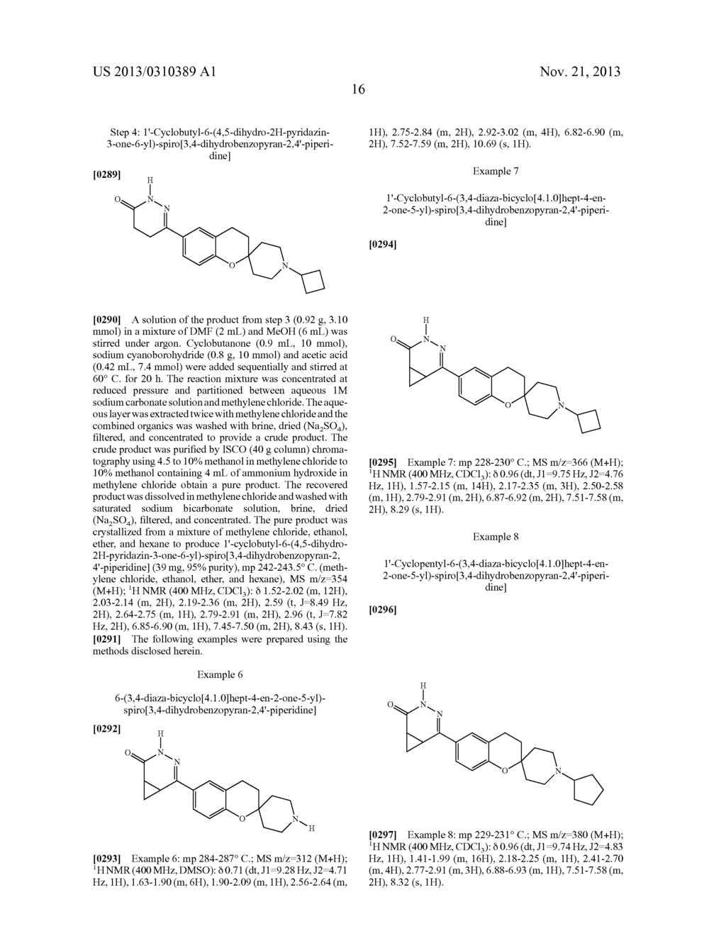 SUBSTITUTED SPIROCYCLIC PIPERIDINE DERIVATIVES AS HISTAMINE-3 (H3)     RECEPTOR LIGANDS - diagram, schematic, and image 17