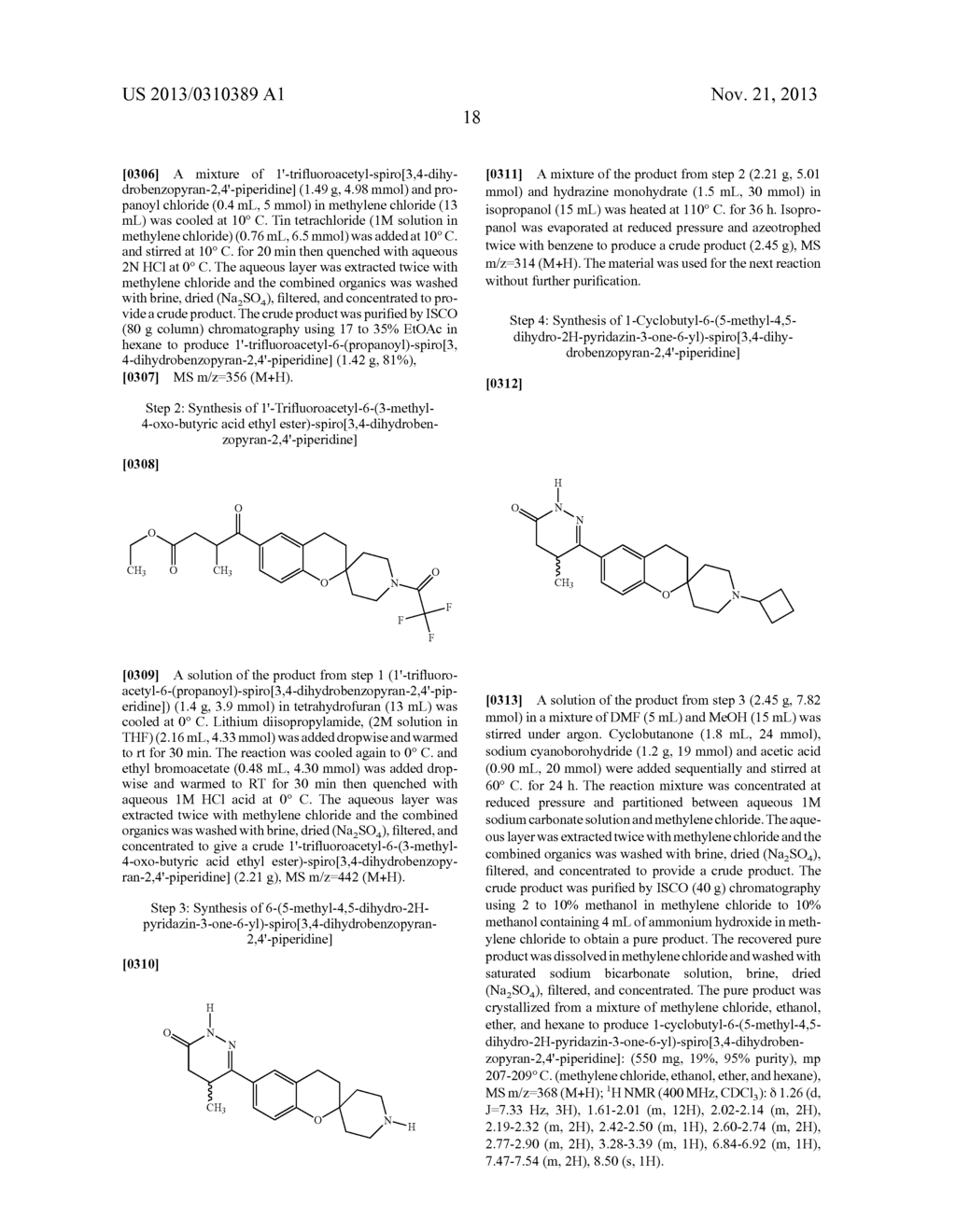 SUBSTITUTED SPIROCYCLIC PIPERIDINE DERIVATIVES AS HISTAMINE-3 (H3)     RECEPTOR LIGANDS - diagram, schematic, and image 19