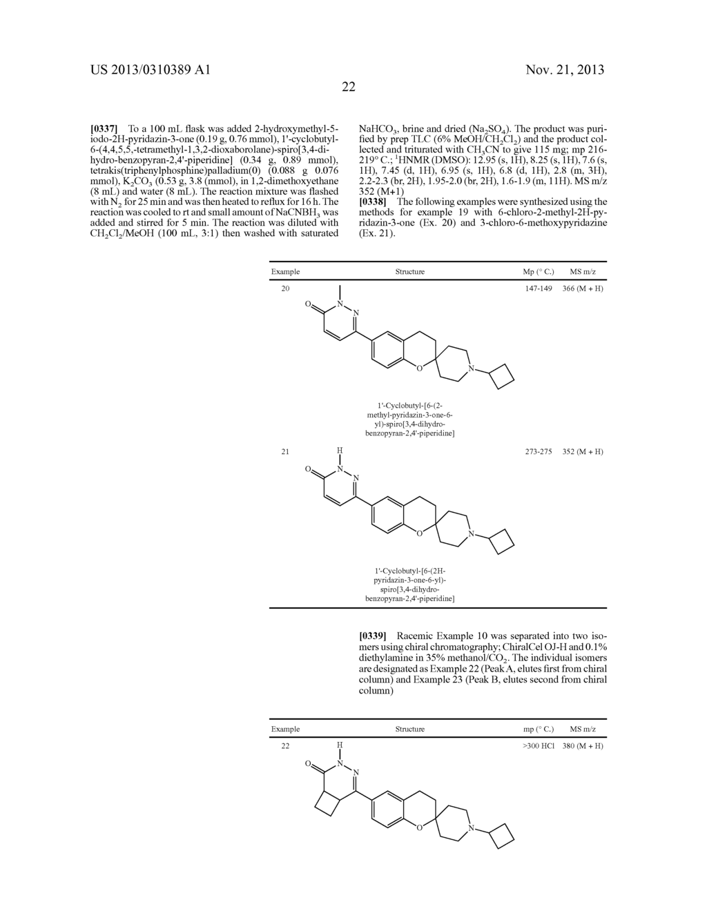 SUBSTITUTED SPIROCYCLIC PIPERIDINE DERIVATIVES AS HISTAMINE-3 (H3)     RECEPTOR LIGANDS - diagram, schematic, and image 23