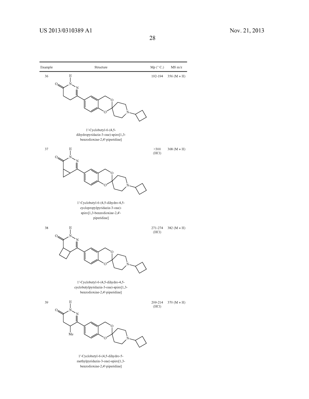 SUBSTITUTED SPIROCYCLIC PIPERIDINE DERIVATIVES AS HISTAMINE-3 (H3)     RECEPTOR LIGANDS - diagram, schematic, and image 29