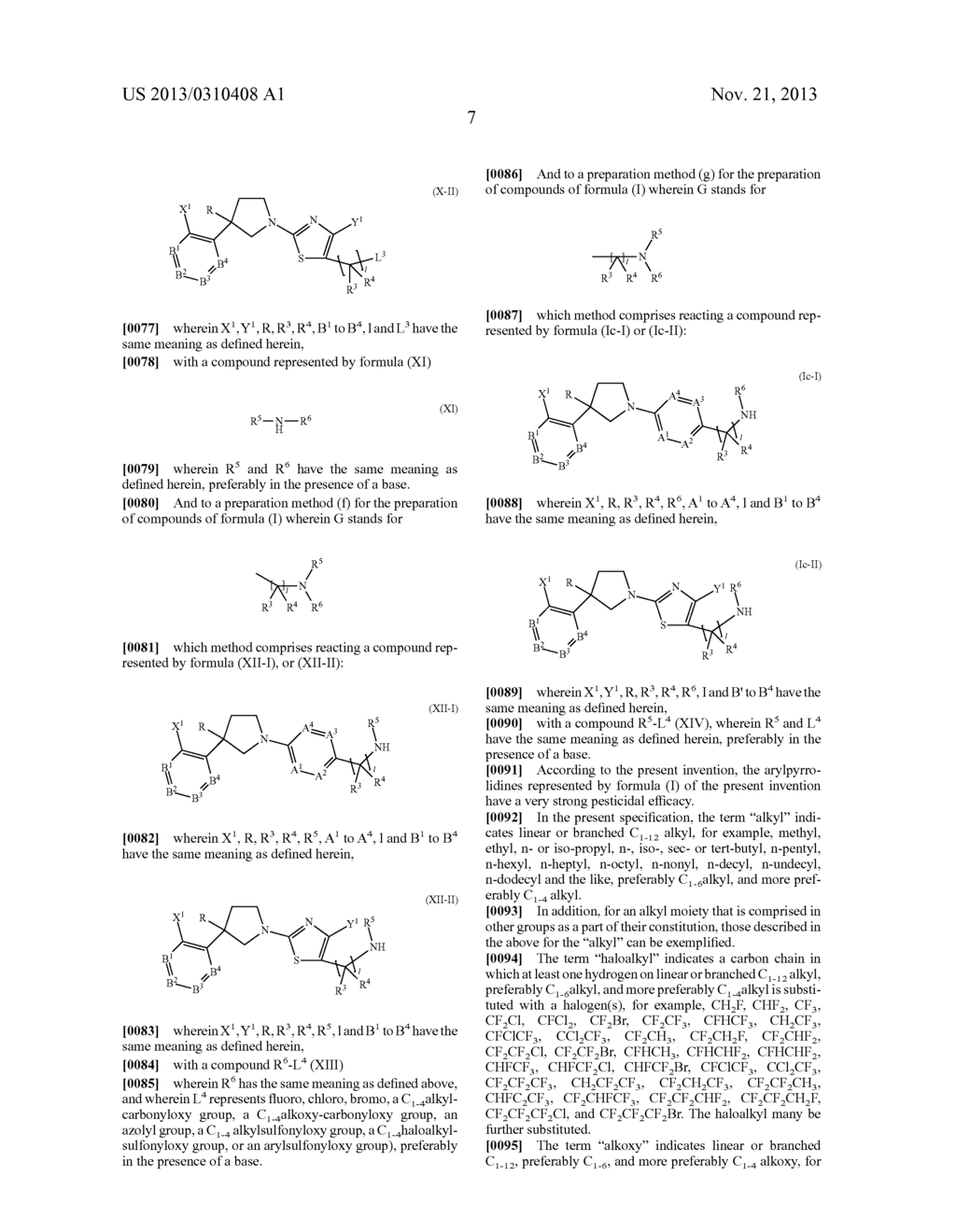 Pesticidal Arylpyrrolidines - diagram, schematic, and image 08